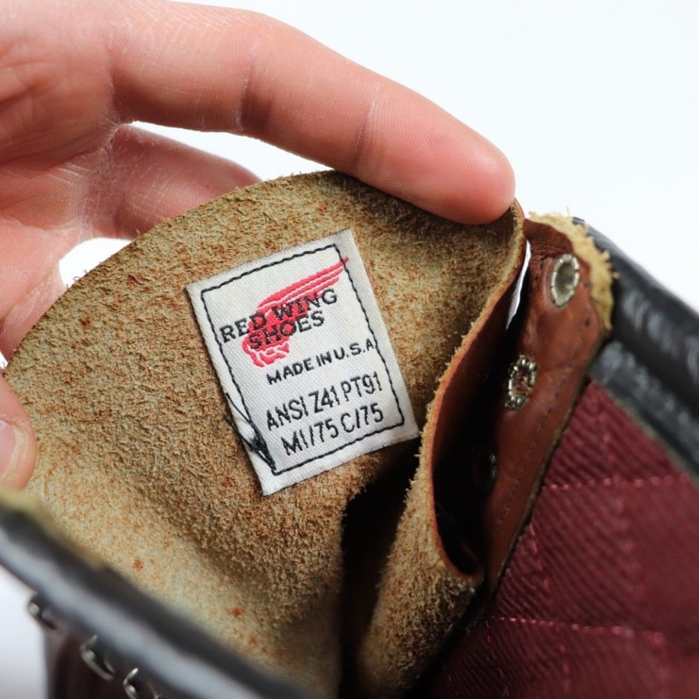 Vintage New Red Wing Shoes Insulated Work Boots 11 - Picture 3 of 8